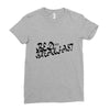 bed breakfast Ladies Fitted T-Shirt