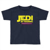Jedi Master - Jedi in Training Family Matching Toddler T-shirt
