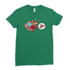 oh yeah Ladies Fitted T-Shirt