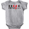 blood first Baby Bodysuit