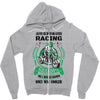 I am A Racing Grandpa Like A Regular Grandpa Only Way Cooler Zipper Hoodie