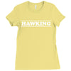 Steven Hawking Ladies Fitted T-Shirt