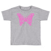 breast cancer butterfly Toddler T-shirt