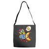 zombie minion halloween Adjustable Strap Totes