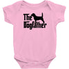 the dogfather beagle Baby Onesie