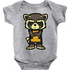 angry raccoon Baby Onesie
