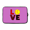 love softball Laptop sleeve