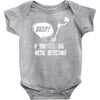 beep if you dig metal detecting Baby Onesie