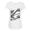 Emotional Eyes Maternity Scoop Neck T-shirt