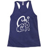 california love cali finger sign Racerback Tank