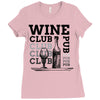 Wine Club Ladies Fitted T-Shirt