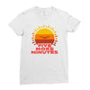 five more minutes Ladies Fitted T-Shirt