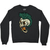 skull punk style Crewneck Sweatshirt