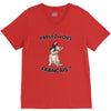 high end french bulldog V-Neck Tee