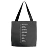 Beard Growth Scale Tote Bags