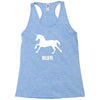 unicorn believe Racerback Tank