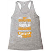 My Daughter Is Super Awesome Her Stepdad Racerback Tank