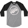 bass guitar rockband 3/4 Sleeve Shirt