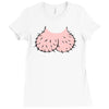 dick head Ladies Fitted T-Shirt