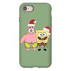 spongebob squarepants and patrick christmas iPhone 8