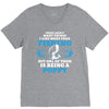 Fishing Poppy V-Neck Tee