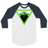 BACK TO DOWN 3/4 Sleeve Shirt