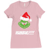 humbug grinch christmas Ladies Fitted T-Shirt