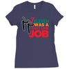 7 eleven was a part time job Ladies Fitted T-Shirt