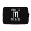 reach for the bars Laptop sleeve