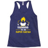 Trainning To Go Super Saiyan Racerback Tank