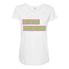 little princess Maternity Scoop Neck T-shirt