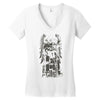 dead priest Women's V-Neck T-Shirt