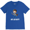 hey, ass butt! V-Neck Tee
