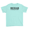 funny t shirt rehab is for quitters rude tee offensive shirt Youth Tee