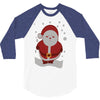 christmas santa 3/4 Sleeve Shirt