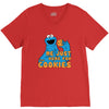 Me Just Here Fore The Cookies V-Neck Tee
