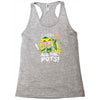 smash all the pots clearance Racerback Tank