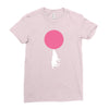 bubble moon Ladies Fitted T-Shirt