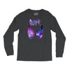 galaxy cartoon hands dope Long Sleeve Shirts