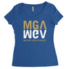 tv t shirt inspired by entourage   ari gold Women's Triblend Scoop T-shirt