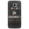 santa aquarius christmas ugly t shirts Samsung Galaxy S7 Edge