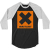 irritant mens 3/4 Sleeve Shirt