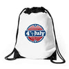 independence day Drawstring Bags
