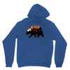 Bear Adventure With Roses Unisex Hoodie