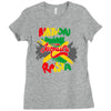 rasta nation, the reggae and dancehall Ladies Fitted T-Shirt