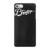 brooklyn script nyc new york city baseball jersey iPhone 7 Case