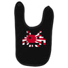 space invaders japan retro gaming atari Baby Bibs