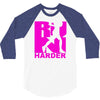 run harder gym workout 3/4 Sleeve Shirt