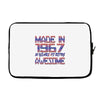 made in 1967 50 years of being awesome Laptop sleeve
