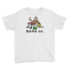 baseball game on short Youth Tee